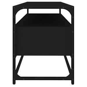 TV skříňka černá 100 x 35 x 45 cm kompozitní dřevo - obrázek 7