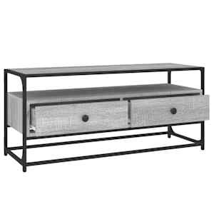 TV skříňka šedá sonoma 100 x 35 x 45 cm kompozitní dřevo - obrázek 5