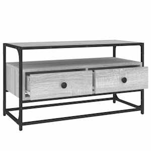 TV skříňka šedá sonoma 80 x 35 x 45 cm kompozitní dřevo - obrázek 5