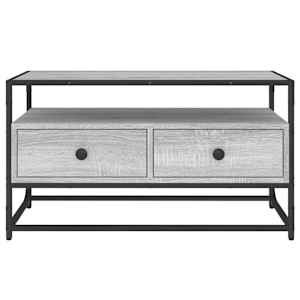 TV skříňka šedá sonoma 80 x 35 x 45 cm kompozitní dřevo - obrázek 6