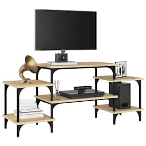 TV skříňka dub sonoma 117 x 35 x 52 cm kompozitní dřevo - obrázek 4