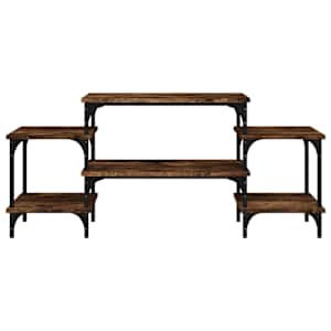 TV skříňka kouřový dub 117 x 35 x 52 cm kompozitní dřevo - obrázek 5