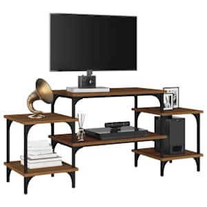 TV skříňka hnědý dub 117 x 35 x 52 cm kompozitní dřevo - obrázek 4