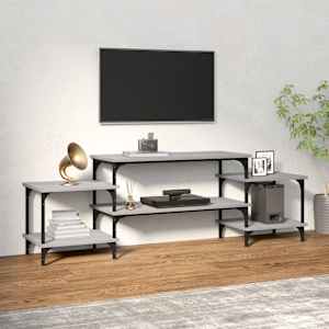 TV skříňka šedá sonoma 157 x 35 x 52 cm kompozitní dřevo - obrázek 1