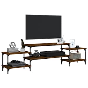 TV skříňka hnědý dub 197 x 35 x 52 cm kompozitní dřevo - obrázek 4