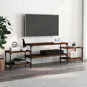 TV skříňka hnědý dub 197 x 35 x 52 cm kompozitní dřevo - obrázek 1