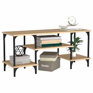 TV skříňka dub sonoma 102 x 35 x 45,5 cm kompozitní dřevo - obrázek 4