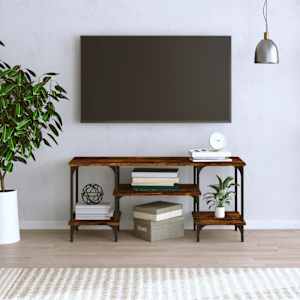 TV skříňka kouřový dub 102 x 35 x 45,5 cm kompozitní dřevo - obrázek 3