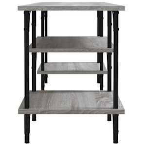 TV skříňka šedá sonoma 102 x 35 x 45,5 cm kompozitní dřevo - obrázek 6
