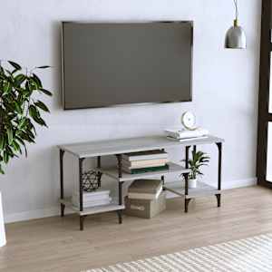 TV skříňka šedá sonoma 102 x 35 x 45,5 cm kompozitní dřevo - obrázek 1