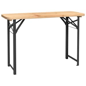3dílný skládací bistro set masivní jedlové dřevo - obrázek 8