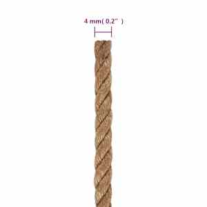 Jutové lano 250 m dlouhé 4 mm silné - obrázek 6