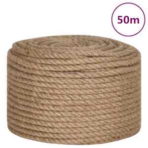 Jutové lano 50 m dlouhé 12 mm silné - obrázek 2