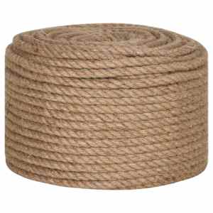 Jutové lano 50 m dlouhé 12 mm silné - obrázek 3