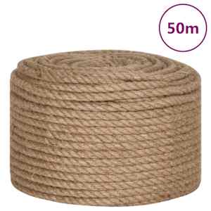 Jutové lano 50 m dlouhé 14 mm silné - obrázek 2