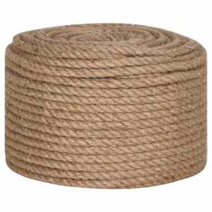Jutové lano 50 m dlouhé 14 mm silné - obrázek 3