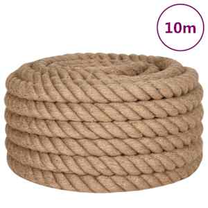 Jutové lano 10 m dlouhé 30 mm silné - obrázek 2