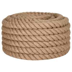 Jutové lano 10 m dlouhé 30 mm silné - obrázek 3