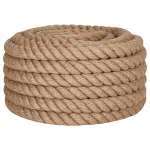 Jutové lano 5 m dlouhé 40 mm silné - obrázek 3