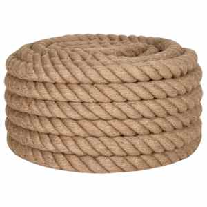 Jutové lano 10 m dlouhé 40 mm silné - obrázek 3