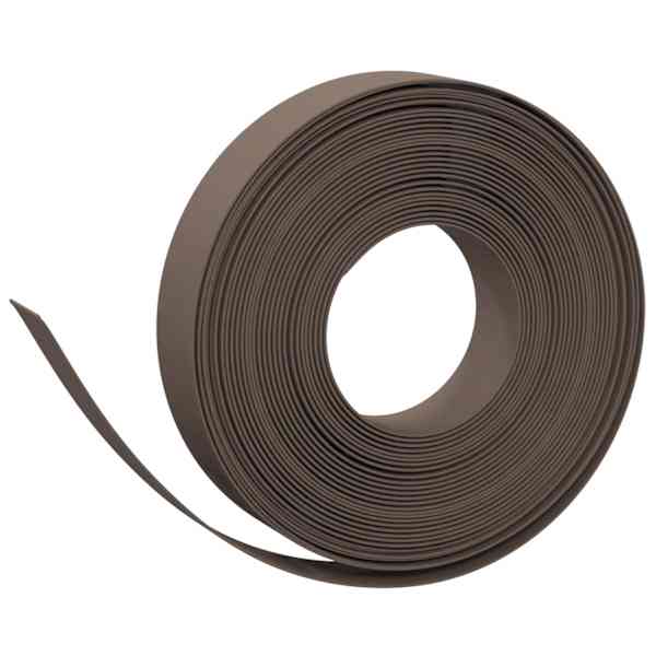 vidaXL aiapiire, pruun, 10 m, 10 cm, pol&uuml;et&uuml;leen
