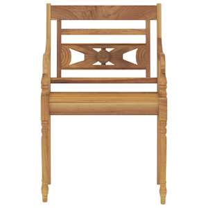 vidaXL Set da Pranzo per Giardino 9 pz in Legno Massello di Teak