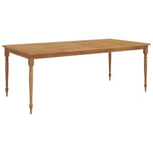 9dílný zahradní jídelní set a tmavě šedé podušky masivní teak - obrázek 6