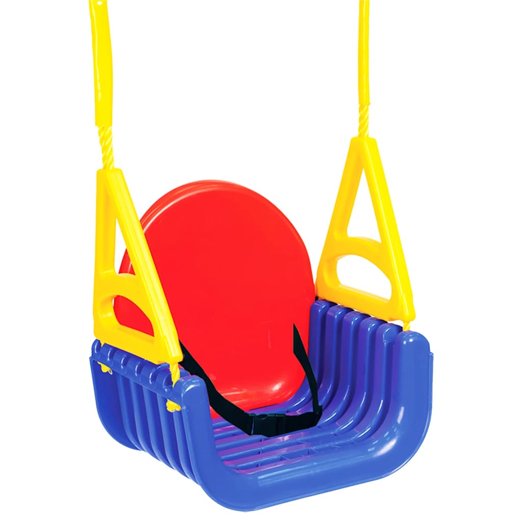 vidaXL Schommelzitje voor kinderen 3-in-1 29x40x39,5 cm polypropeen