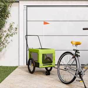 Hundetrailer til cykel oxfordstof og jern