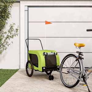 Hundetrailer til cykel oxfordstof og jern