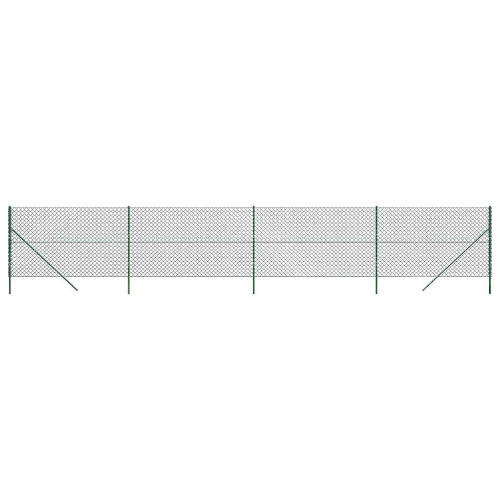 vidaXL Gaashek 1,6x10 m groen