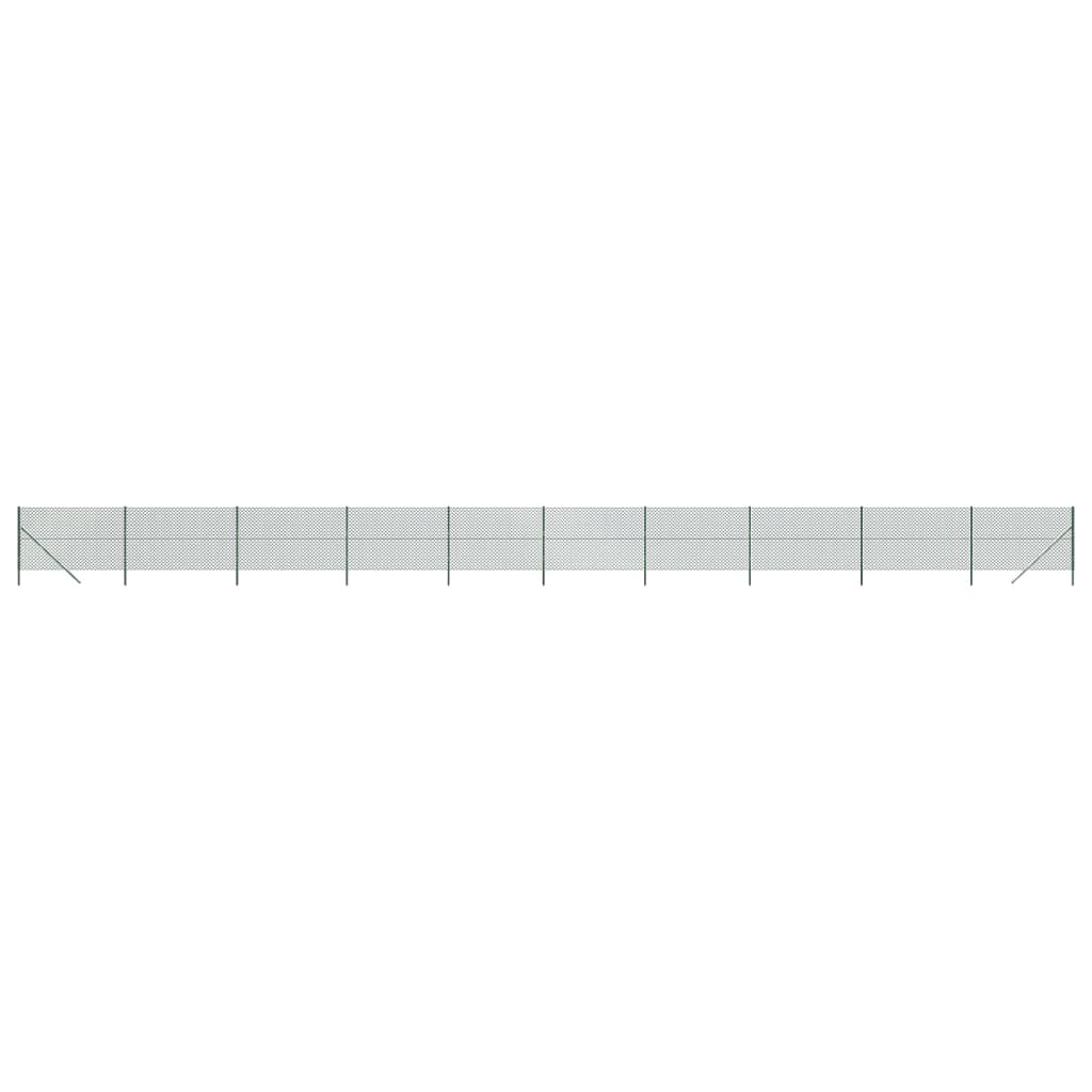 vidaXL Drátěné pletivo zelené 1,6 x 25 m
