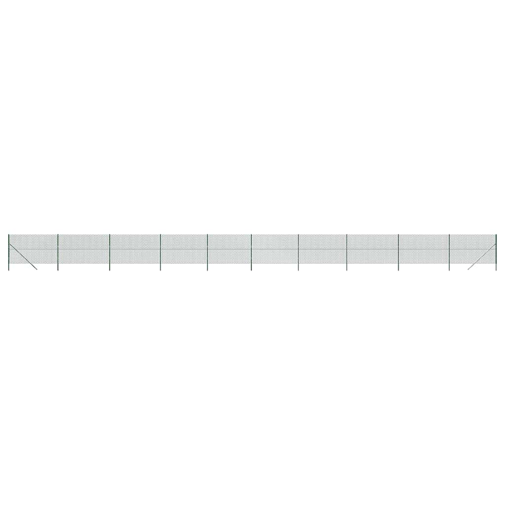 vidaXL Drátěné pletivo zelené 1,6 x 25 m