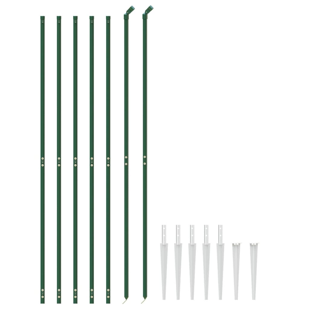 vidaXL Gaashek met grondankers 1,8x10 m groen afbeelding