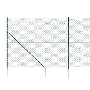 Drátěné pletivo s kotevními hroty zelené 0,8 x 25 m - obrázek 4