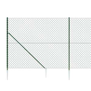 Drátěné pletivo s kotevními hroty zelené 2 x 25 m - obrázek 5