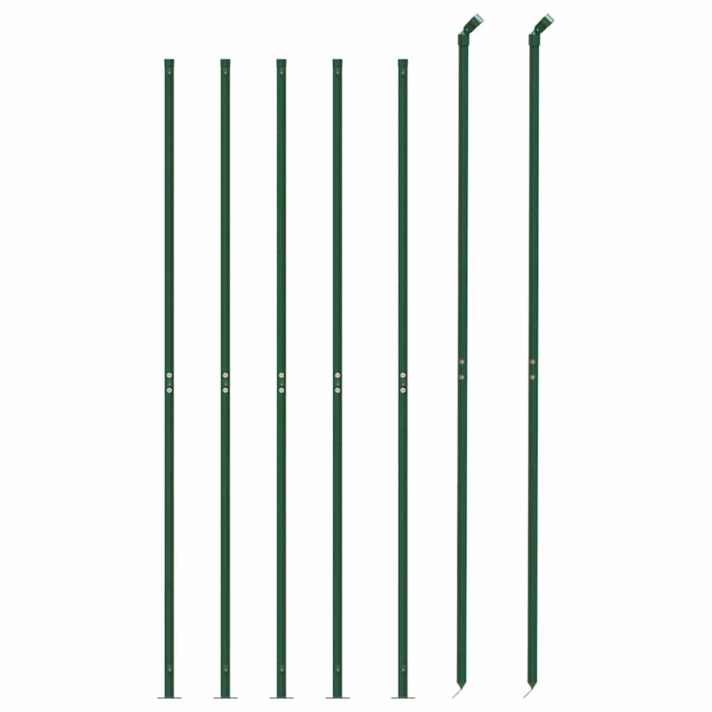 vidaXL Gaashek met flens 1,4x10 m groen afbeelding