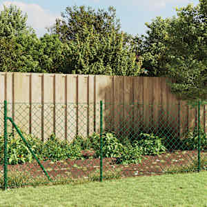 Drátěné pletivo s přírubami zelené 0,8 x 25 m - obrázek 1