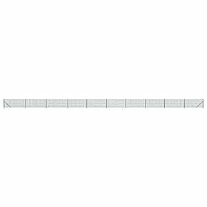 Drátěné pletivo s přírubami zelené 1,1 x 25 m - obrázek 2