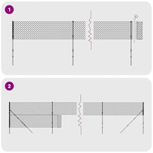 Drátěné pletivo s přírubami zelené 2,2 x 25 m - obrázek 4