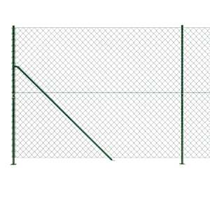 Drátěné pletivo s přírubami zelené 2,2 x 25 m - obrázek 5