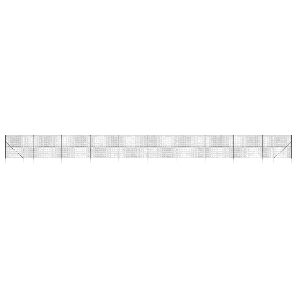 Clôture à Mailles Losangées avec Piquet dAncrage Barrière Vert ventes exceptionnelles 1,1x10 m vidaXL