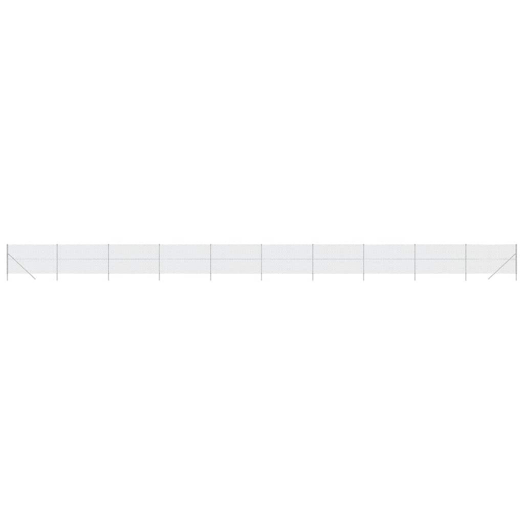vidaXL Drátěné pletivo stříbrné 1,6 x 25 m
