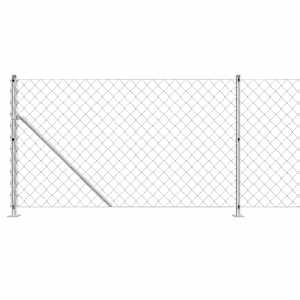 Drátěné pletivo s přírubami zelené 0,8 x 25 m - obrázek 4