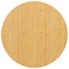 vidaXL lauaplaat &Oslash;70x1,5 cm bambusest