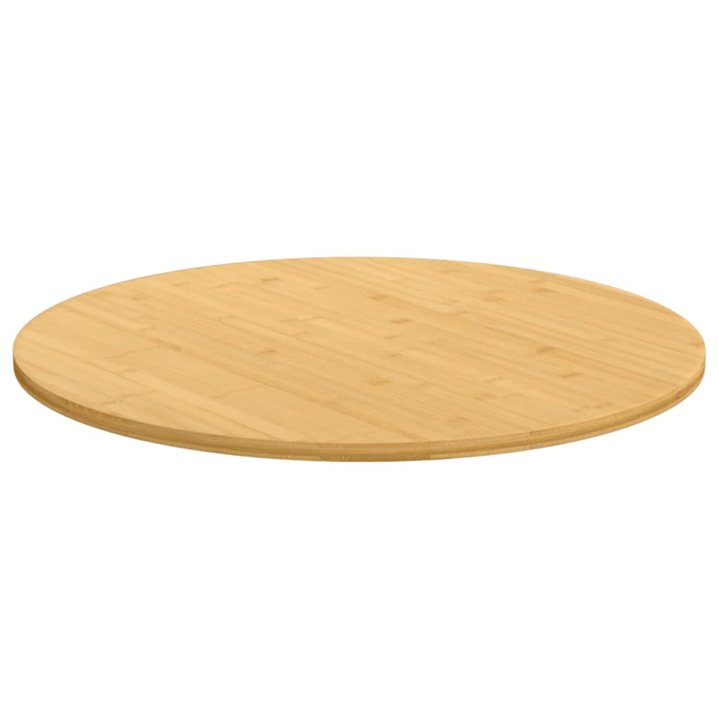 vidaXL Blat de masă, Ø70x1,5 cm, bambus