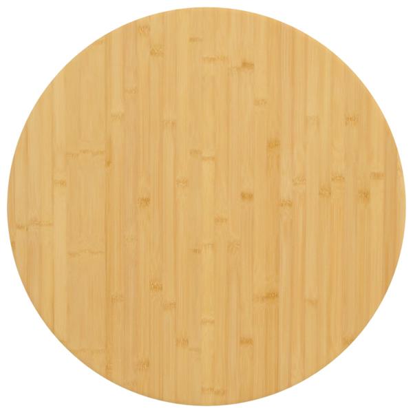 vidaXL lauaplaat &Oslash;90x1,5 cm bambusest