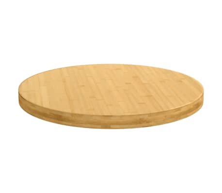 vidaXL P&ouml;yt&auml;levy &Oslash;80x4 cm bambu