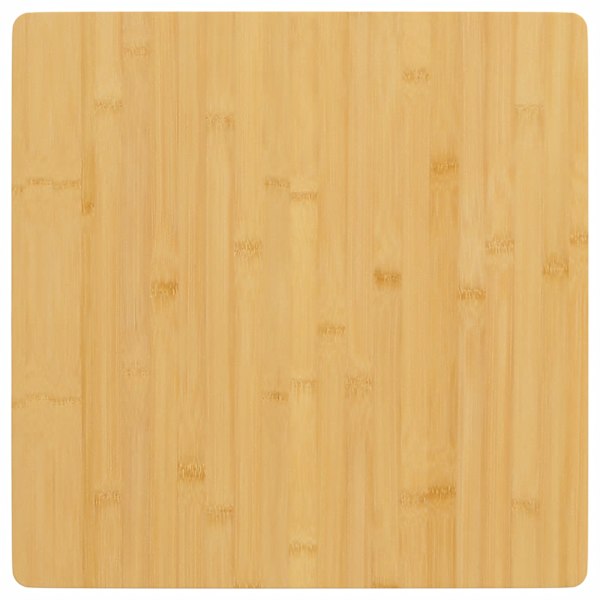 vidaXL lauaplaat, 40x40x1,5 cm, bambus