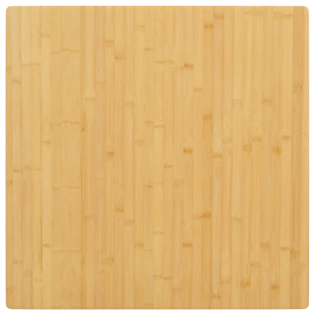 vidaXL bordplade 70x70x1,5 cm bambus